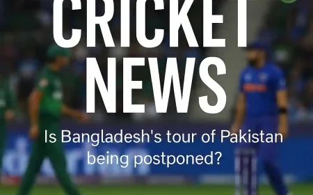 Bangladesh Tour of Pakistan Postponed? Latest Update