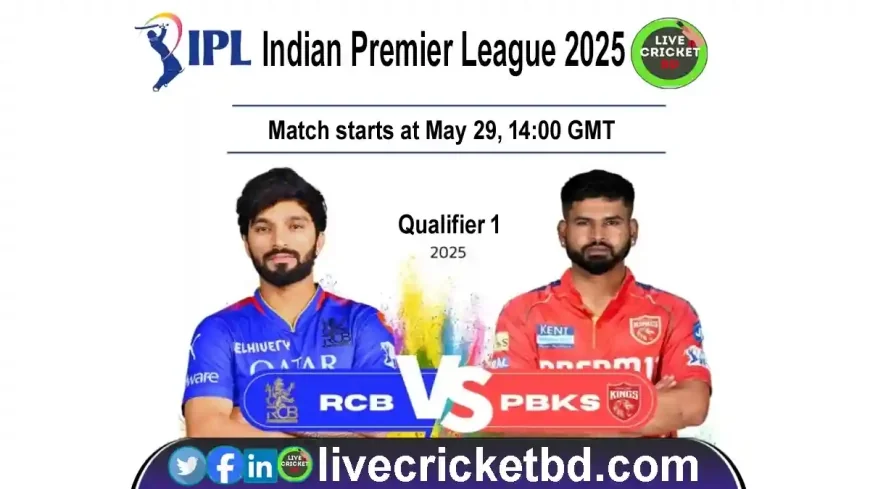 Punjab Kings vs Royal Challengers Bengaluru, Qualifier 1