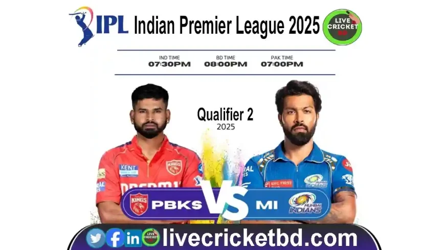 Punjab Kings vs Mumbai Indians, Qualifier 2 Live update