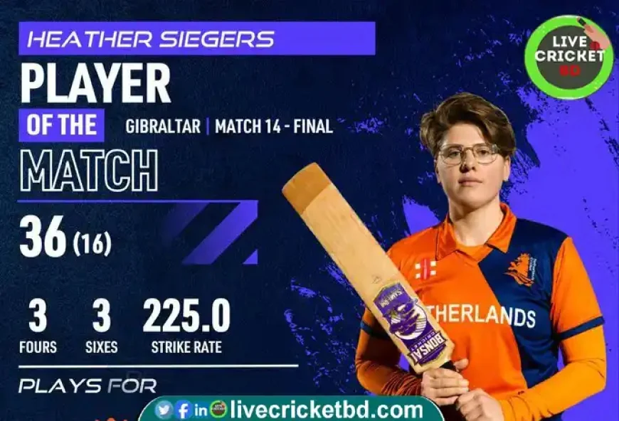 Read about Heather Siegers – Dutch Cricket Star | Career & Stats