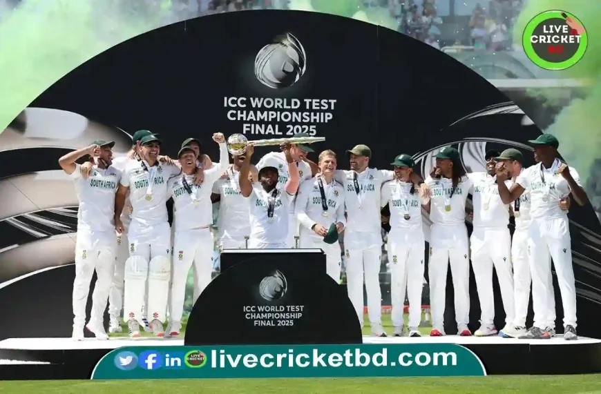 Markram Uther takes glory to end South Africa's heartbreaking history